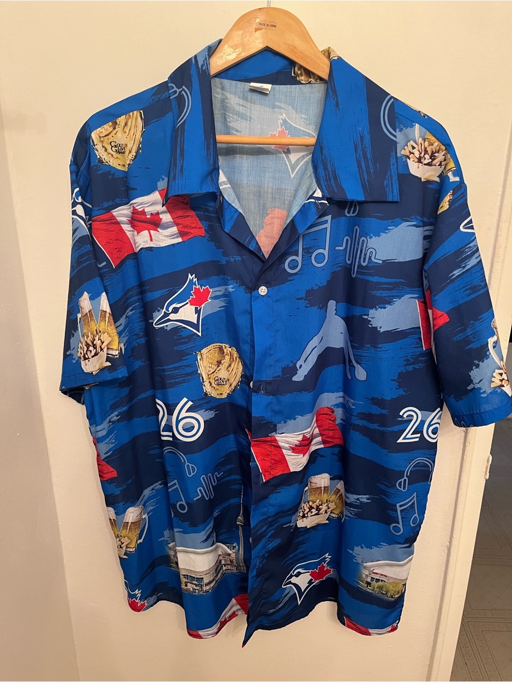 Blue Jays hawaiian shirt Chappie